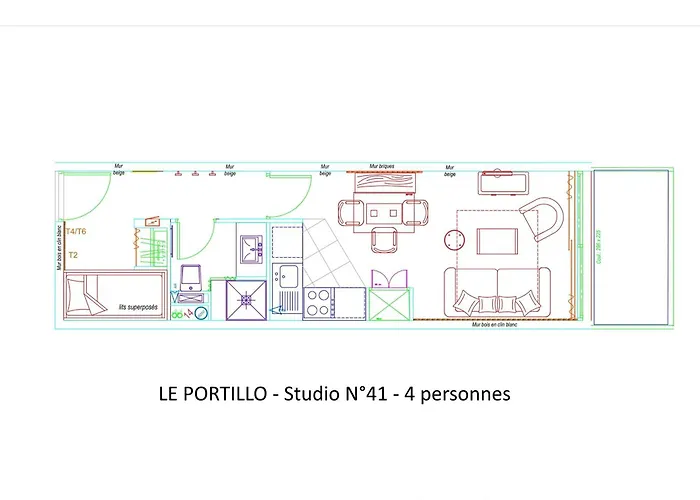 A Gourette Avec Piscine, 4 Pers, Proche Pistes - Fr-1-860-42 Apartmán Eaux-Bonnes